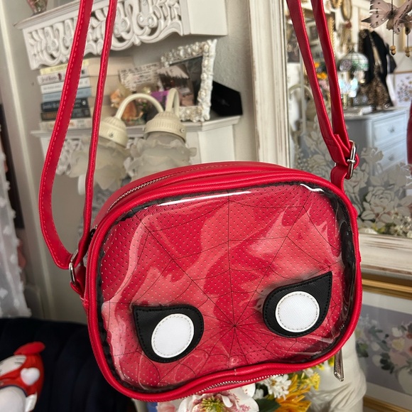 Loungefly Handbags - Loungefly Spider-Man pin bag
